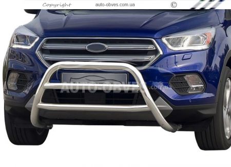 Кенгурятник Ford Kuga 2017-2020 - тип: на 2 перемычки фото 0