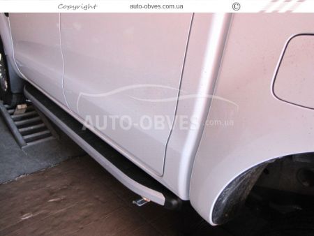 Profile running boards for Volkswagen Amarok 2016-... - Style: Range Rover фото 2