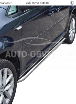 Бокові майданчики Volkswagen Caddy 2015-2020 Ø:42|51|60мм фото 0