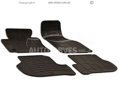 Floor mats rubber VW Golf V, 4 pcs фото 0