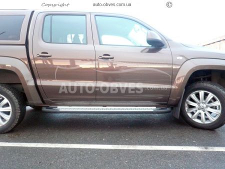 Подножки Mazda BT50 2006-2010 - style: BMW фото 4