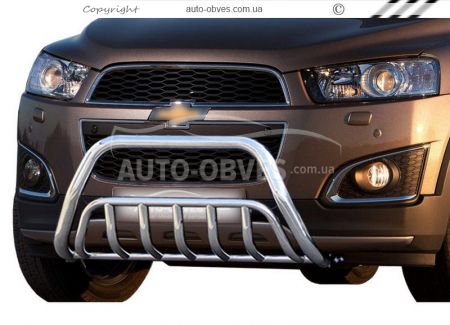 Bullbar Chevrolet Captiva 2011-2020 - type: double фото 0