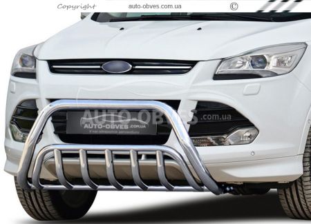 Bullbar Ford Escape 2013-2016 - type: double фото 0