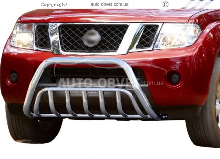 Кенгурятник Nissan Pathfinder - тип: подвійний фото 0