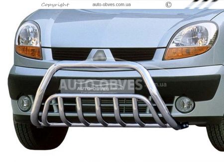Кенгурятник Renault Kangoo 2003-2007 - тип: подвійний фото 0