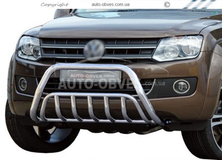 Кенгурятник VW Amarok 2011-2015 - тип: двойной фото 0