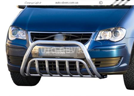 Bullbar Volkswagen Touran 2003-2010 - type: double фото 0