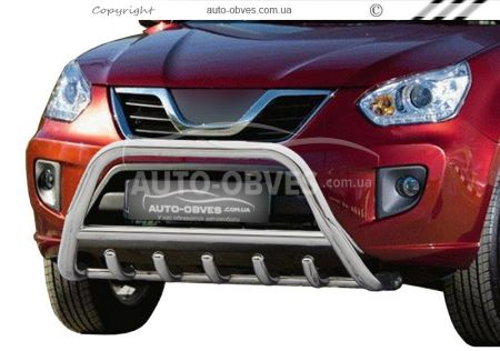 Кенгурятник Chery Tiggo 2012-2014 - тип: штатний фото 0