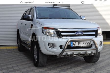 Bullbar Ford Ranger 2012-2016 - type: standard фото 4