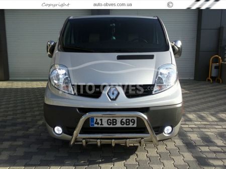Front bar Renault Trafic - type: standard фото 1
