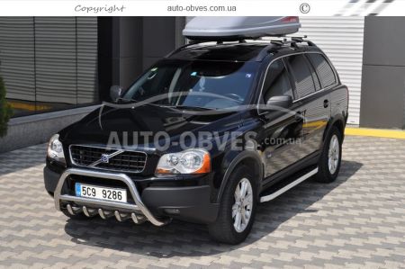 Front bar Volvo XC90 - type: standard фото 2