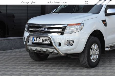 Bullbar Ford Ranger 2012-2016 - type: standard фото 3