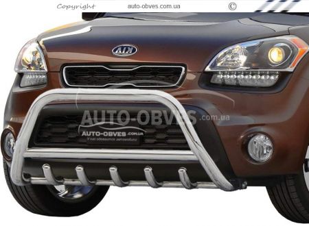 Front bar Kia Soul 2009-2014 - type: standard фото 0