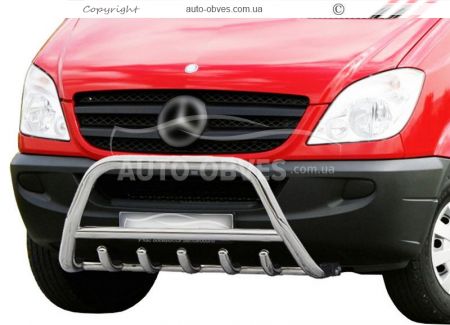 Bull bar Mercedes Sprinter 2006-2013 - type: standard фото 0