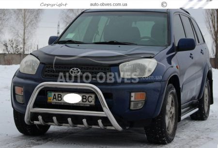 Front bar Toyota Rav4 2000-2005 - type: standard фото 3