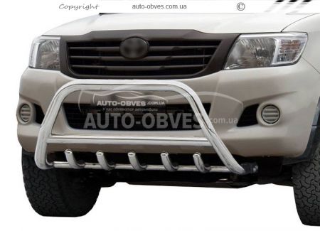 Кенгурятник Toyota Hilux 2006-2012 - тип: штатный фото 0