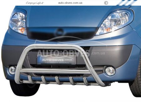 Front bar Nissan Primastar 2002-2014 - type: standard фото 0