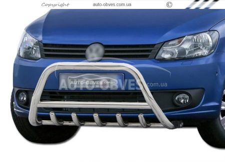 Bullbar Volkswagen Caddy 2010-2015 - type: standard фото 0