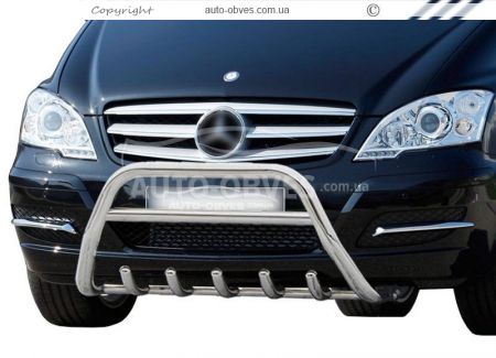 Кенгурятник Mercedes Vito, Viano 2010-2014 - тип: штатний фото 0