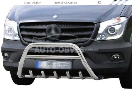 Bull bar Mercedes Sprinter 2013-…. - type: regular фото 0