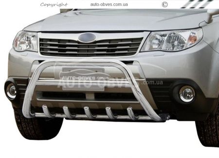 Barrier bar Subaru Forester 2008-2012 - type: standard фото 0