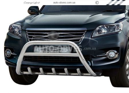 Front bar Toyota Rav4 2010-2012 - type: standard фото 0