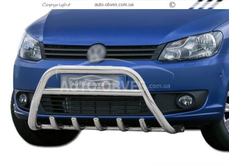 Bullbar VW Caddy 2010-2015 - type: standard фото 0