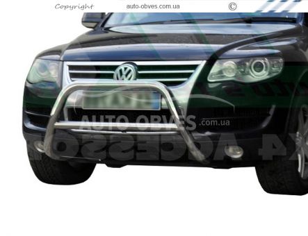 VW Touareg bumper bar - type: without grill фото 0