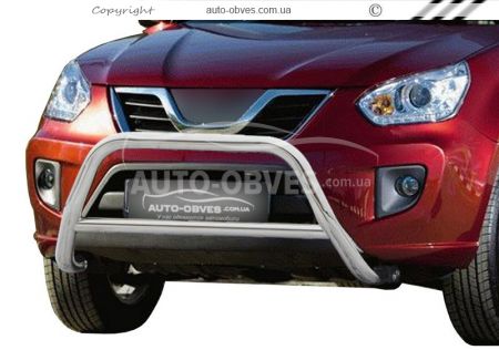 Кенгурятник Chery Tiggo 2012-2014 FL - тип: без гриля фото 0