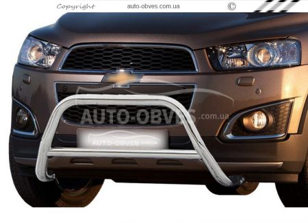 Кенгурятник Chevrolet Captiva 2011-2020 - тип: без гриля фото 0