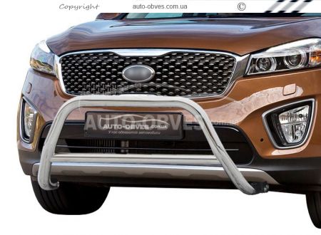 Кенгурятник Kia Sorento Prime 2015-... - тип: без гриля фото 0