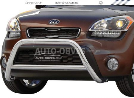 Front bar Kia Soul 2009-2014 - type: without grill фото 0