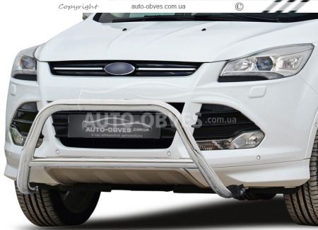 Bull bar Ford Escape 2013-2016 - type: without grill фото 0