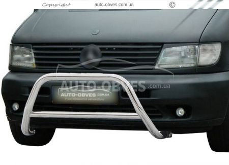 Bull bar Mercedes Vito, V220 - type: without grill фото 0
