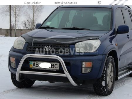 Bull bar Toyota Rav4 2000-2005 - type: without grill фото 1