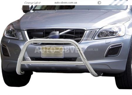 Volvo XC60 bull bar - type: without grill фото 0