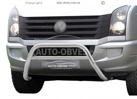 Bucket bar Volkswagen Crafter 2011-2016 - type: without grill фото 0