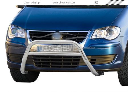 Bucket bar Volkswagen Touran 2003-2010 - type: without grill фото 0