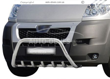 Кенгурятник Peugeot Boxer 2006-2014 - тип: без перемички фото 0