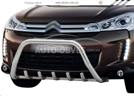 Barrel bar Citroen C4 Aircross 2012-2014 - type: without jumper фото 0