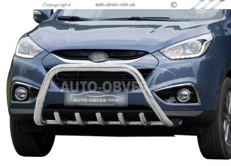 Кенгурятник Hyundai ix35 - тип: без перемычки фото 0