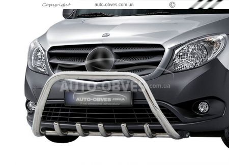 Bullbar Mercedes Citan Ø60mm - type: without bridge фото 0