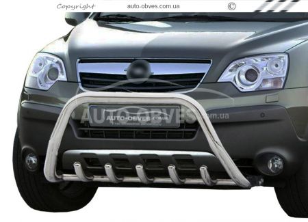 Barrel bar Opel Antara 2007-2013 - type: without jumper фото 0