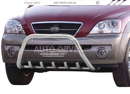 Кенгурятник Kia Sorento 2003-2009 - тип: без перемычки фото 0