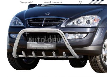 Кенгурятник Ssangyong Kyron 2007-2015 - тип: без перемычки фото 0