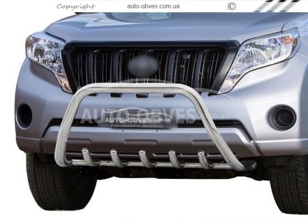 Кенгурятник Toyota Prado 150 2014-2018 - тип: без перемички фото 0