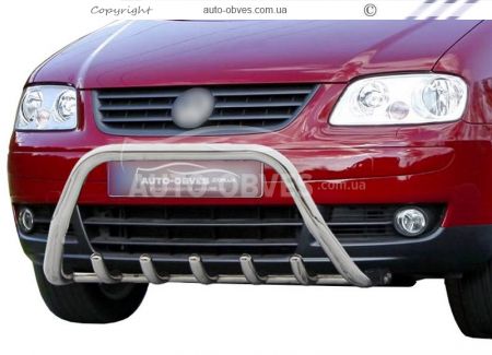 Кенгурятник Volkswagen Caddy 2004-2010 - тип: без перемички фото 0