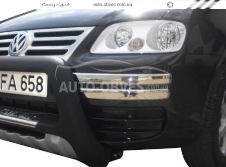 Pads for bumpers of the front bumper Volkswagen Caddy фото 2
