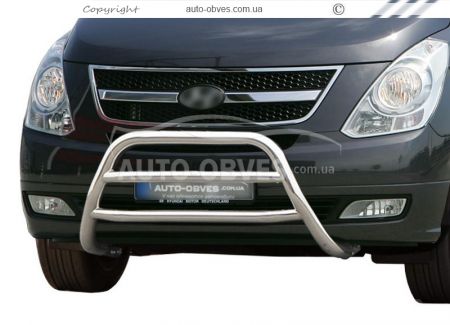 Front bar Hyundai H1 2008-2017 - type: 2 jumpers фото 0