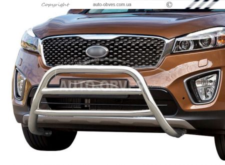 Кенгурятник Kia Sorento Prime 2015-... - тип: на 2 перемички фото 0